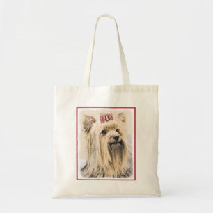Yorkshire Terrier Painting - Niedliche Original Do Tragetasche