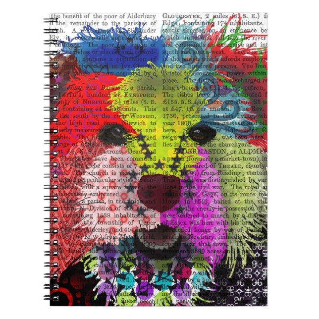 Yorkshire Terrier - Patchwork Notizblock (Vorderseite)