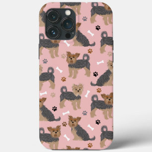 Yorkshire Terrier Paws and Bones Yorkie Dog Case-Mate iPhone Hülle