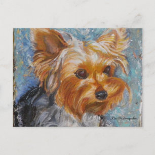Yorkshire Terrier Post Card Postkarte