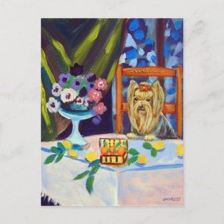 Yorkshire Terrier Postkarte