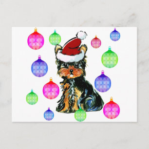 YORKSHIRE TERRIER POSTKARTE
