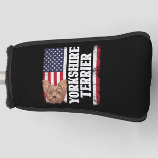 Yorkshire Terrier Puppy Pet Dog Lovers Dog Owner Golf Headcover