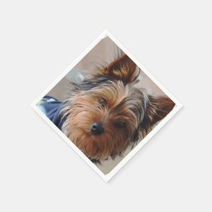 Yorkshire Terrier Serviette