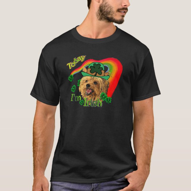 Yorkshire Terrier St Patricks T-Shirt (Vorderseite)