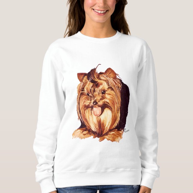 Yorkshire Terrier Sweatshirt (Vorderseite)
