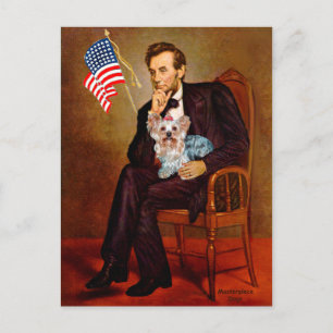 Yorkshire Terrier (T) - Lincoln Postkarte