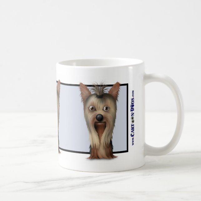 Yorkshire-Terrier-Tasse Tasse (Rechts)