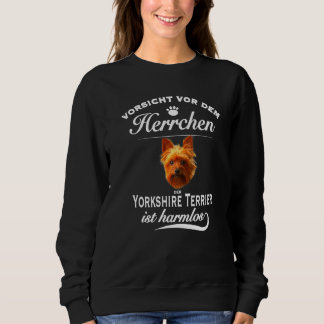 Yorkshire Terrier Terrier Hund Yorkshire Terrier Sweatshirt