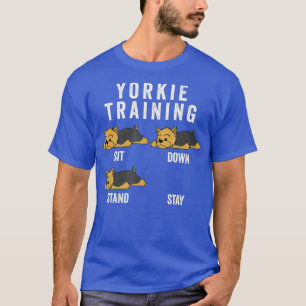 Yorkshire Terrier Training Dog T-Shirt