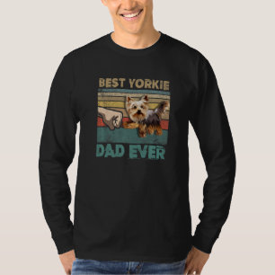 Yorkshire Terrier Vater Best Yorkie Vater Ever T-Shirt