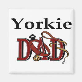 Yorkshire Terrier Vater Geschenke Magnet