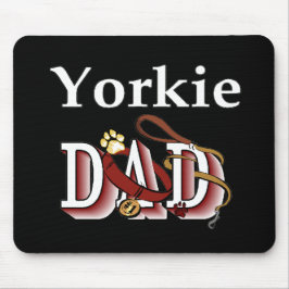 Yorkshire Terrier Vater Geschenke Mousepad