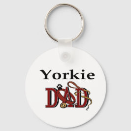 Yorkshire Terrier Vater Geschenke Schlüsselanhänger