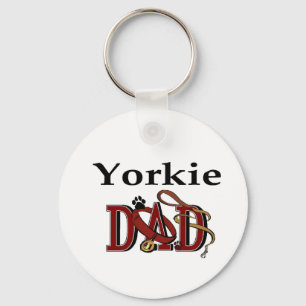 Yorkshire Terrier Vater Geschenke Schlüsselanhänger