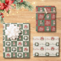 Yorkshire Terrier Vintage Weihnachten