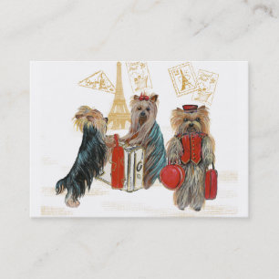 Yorkshire Terrier Visitenkarte