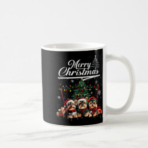Yorkshire Terrier Weihnachtsbaum Dekorationen Hund Kaffeetasse