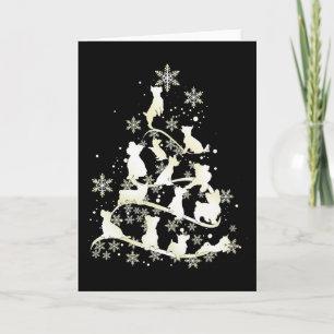 Yorkshire Terrier Weihnachtsbaum Hund Frohe Weihna Karte