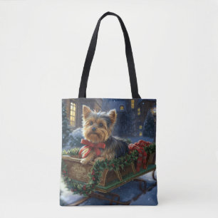 Yorkshire Terrier Weihnachtsfest Saison