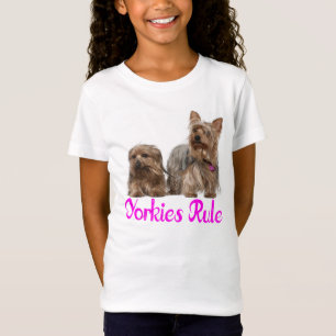 Yorkshire Terrier Welpe Dog Liebe Yorkies Girls T-Shirt
