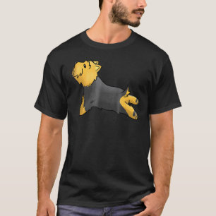 Yorkshire Terrier Yoga-Position Yorkie Hund T-Shirt