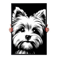 Yorkshire Terrier "Yorkie" Pop Art Chic Ästhetik