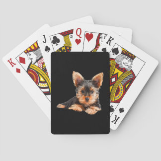 Yorkshire Terrier Yorkie Puppy Dog Spielkarten