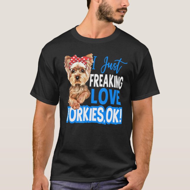 Yorkshire Terrier Yorkshire Terrier T-Shirt (Vorderseite)