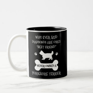 Yorkshire Terrier Zweifarbige Tasse