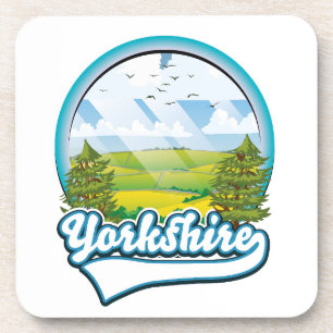 Yorkshire Travel Logo Getränkeuntersetzer