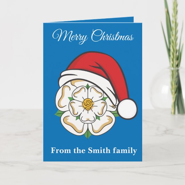 Yorkshire Weihnachten Karte (Vorderseite)