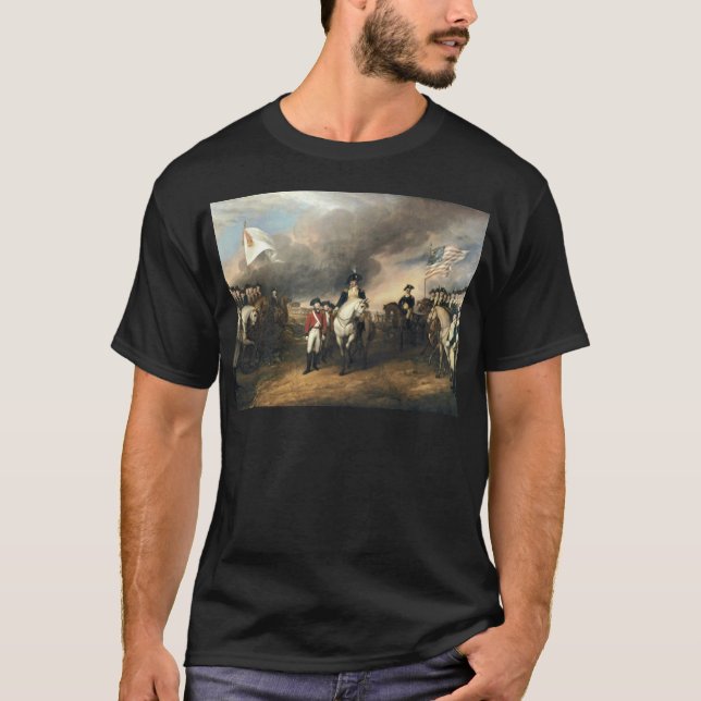Yorktown Auslieferung durch John Trumbull T-Shirt (Vorderseite)