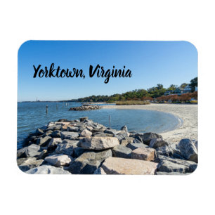 Yorktown Beach in Virginia Magnet