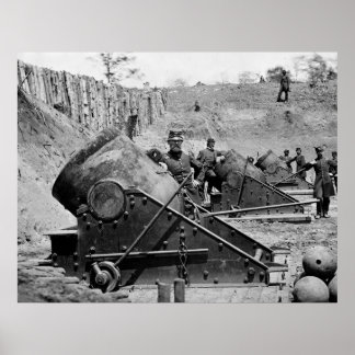 Yorktown Mortar Battery, 60er Poster