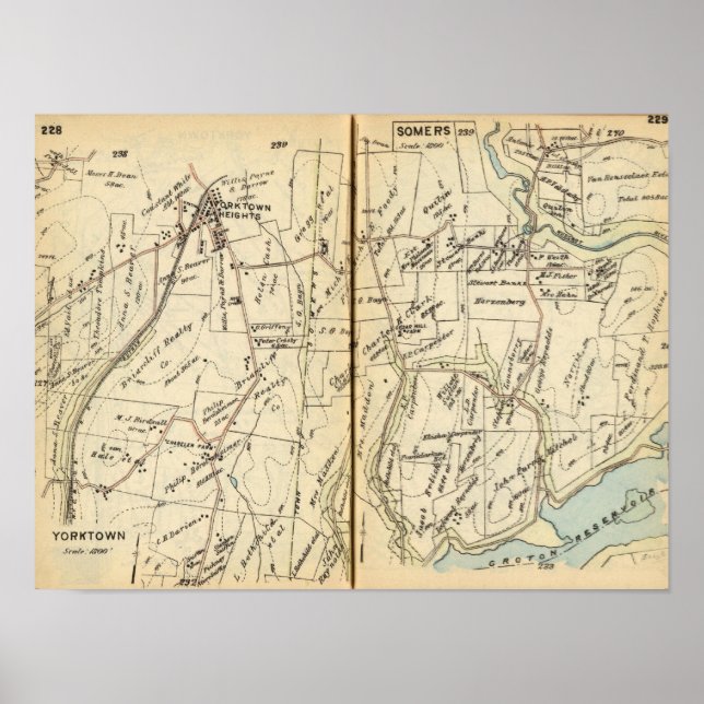 Yorktown, New York 4 Poster (Vorne)