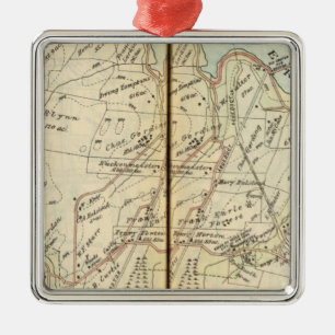 Yorktown, New York Ornament Aus Metall