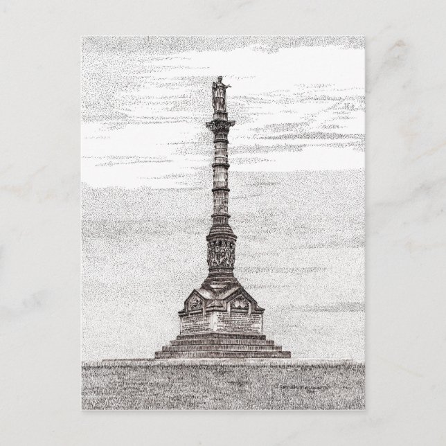 Yorktown Siegesmonument Postcard Postkarte (Vorderseite)