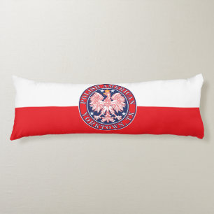 Yorktown Texas Polnischer Adler Seitenschläferkissen