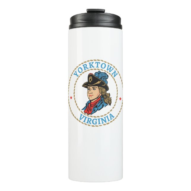 Yorktown Virginia Colonial Thermosbecher (Vorderseite)