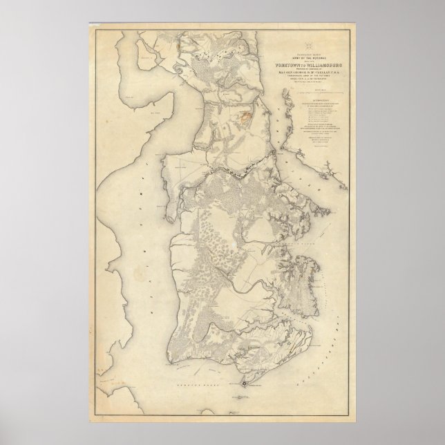 Yorktownto Williamsburg Poster (Vorne)