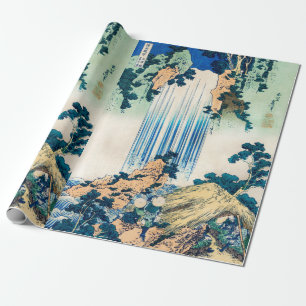 Yoro Waterfall Mino Province von Katsushika Hokusa Geschenkpapier