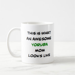 Yoruba-Mutter, großartig Kaffeetasse