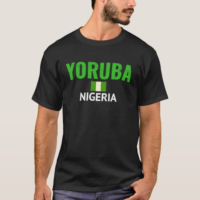Yoruba Nigeria  Ancestry Initiation DNA Results T-Shirt (Vorderseite)