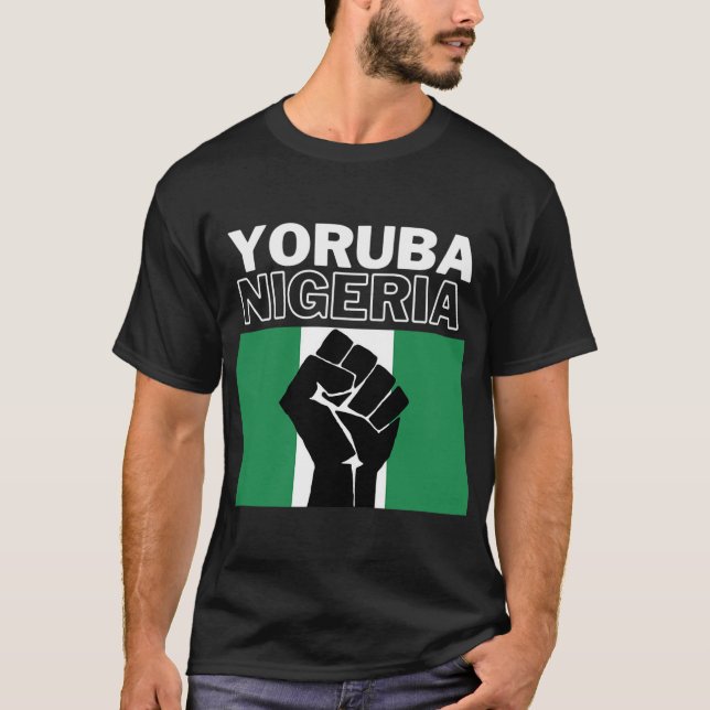 Yoruba Nigeria - DNS-Ergebnisse der Herkunft T-Shirt (Vorderseite)