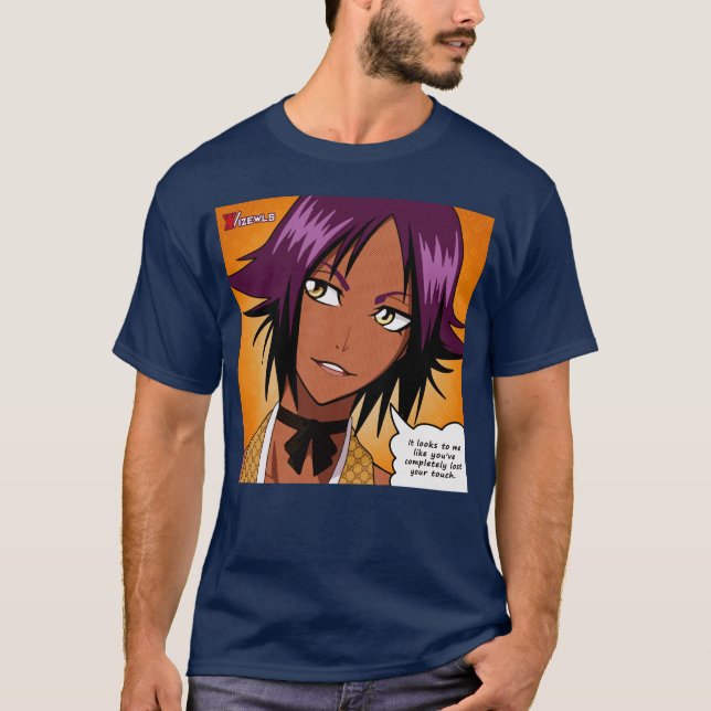 Yoruichi Pop Art funny T-Shirt (Vorderseite)