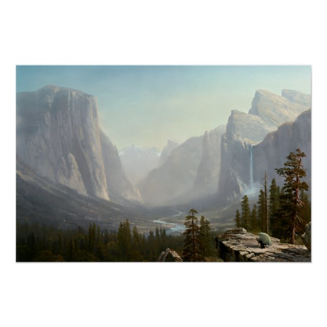 Yosemite (1875) - Albert Bierstadt Poster (Vorderseite)