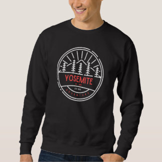 Yosemite-Abenteuer-Entdecker Outdoor-Camping-Wande Sweatshirt