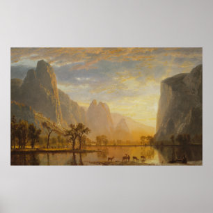 Yosemite Albert Bierstadt Poster