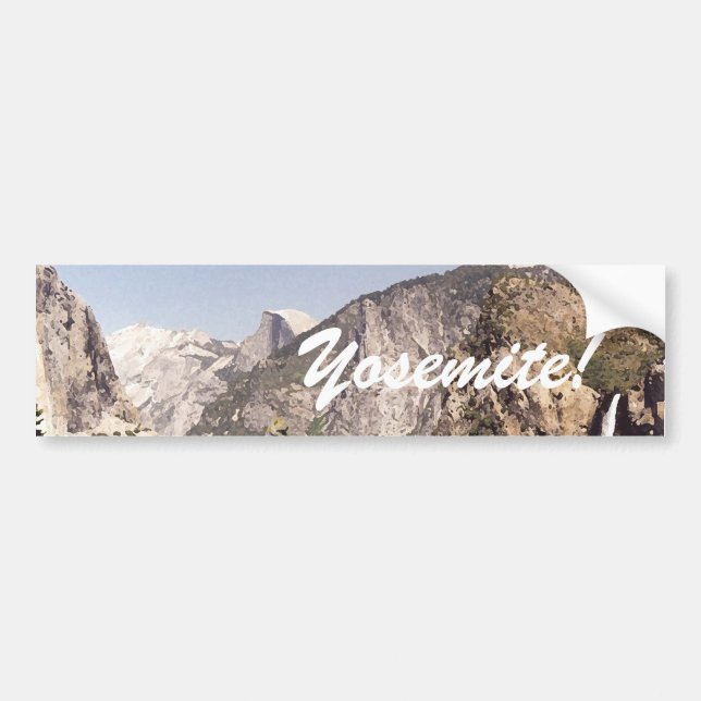 Yosemite Autoaufkleber (Vorne)